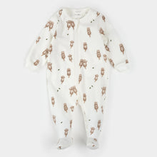 Load image into Gallery viewer, Otter Print on Off-White Sleeper
