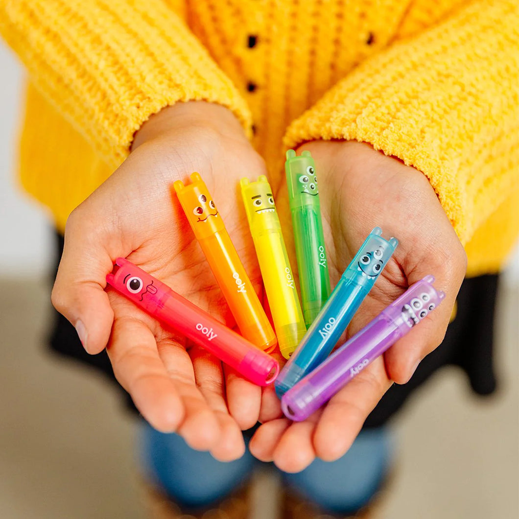 Mini Monster Scented Highlighter Markers Set of 6