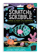 Load image into Gallery viewer, Mini Scratch and Scribble Scratch Art Kit Ooly