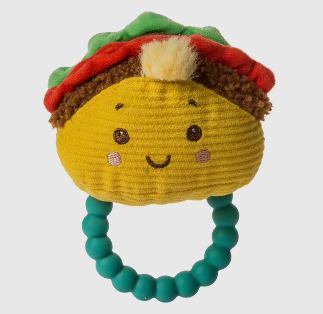 Sweet Soothie Chewy Taco Teether Rattle