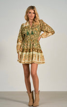 Load image into Gallery viewer, Jade Print Boho Dress
