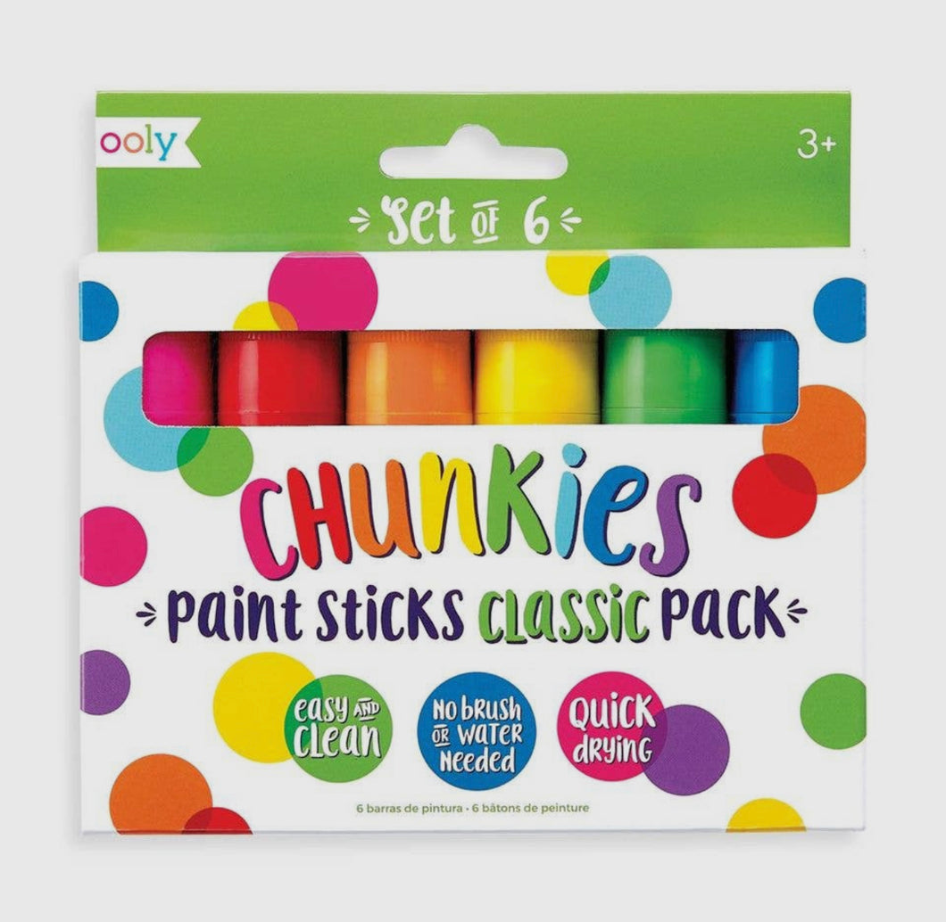 Chunkies Paint Sticks- Set Of 6