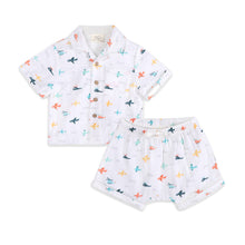 Load image into Gallery viewer, Planes Baby Shirt & Shorts Set