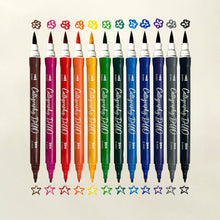 Load image into Gallery viewer, Calligraphy Duo Double-Ended Markers - Set of 12