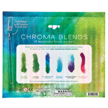 Load image into Gallery viewer, Chroma Blends Watercolor Brush Markers - Set of 18