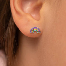 Load image into Gallery viewer, Magical Rainbow Sterling Silver Earrings