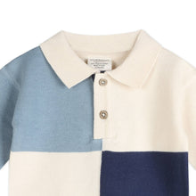 Load image into Gallery viewer, Luke Color Block Knit Baby Polo & Pant Set