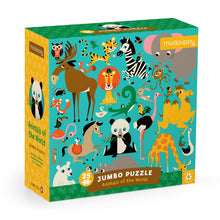 Load image into Gallery viewer, Animals Of The World Jumbo Puzzle
