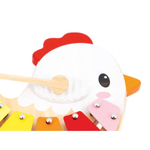 Load image into Gallery viewer, Janod - Farm Chicken Xylophone