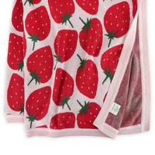 Load image into Gallery viewer, Strawberry Fields Baby Blanket