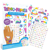 Load image into Gallery viewer, Tattoo Palooza: Temporary Tattoos & Nail Stickers - Unicorns