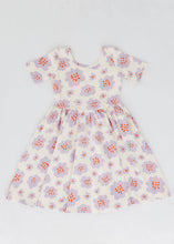 Load image into Gallery viewer, Short Sleeve Twirl Dress in Lavender Blooms