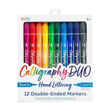 Load image into Gallery viewer, Calligraphy Duo Double-Ended Markers - Set of 12
