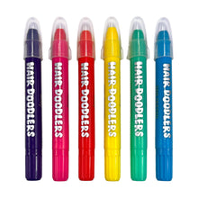 Load image into Gallery viewer, Hair Doodlers: Hair Crayons (Set of 6)