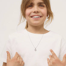 Load image into Gallery viewer, Heart Sterling Silver Necklace
