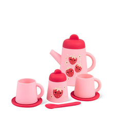 Load image into Gallery viewer, Silicone Tea Set - Strawberry Patch