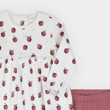 Load image into Gallery viewer, Apple Orchard Ribbed Dress Set
