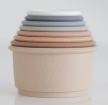 Load image into Gallery viewer, Baby Silicone Stacking Cups
