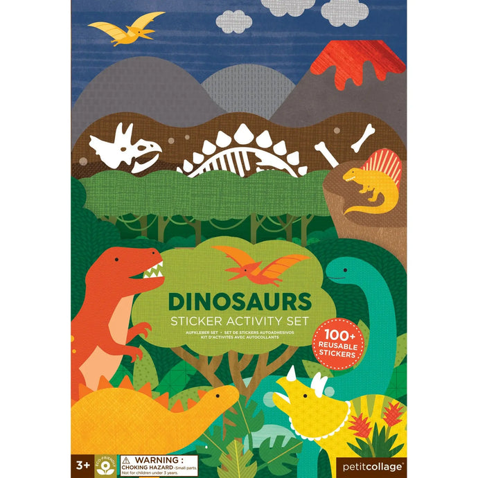 Dinosaurs Sticker Activity Set Petit Collage