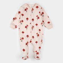 Load image into Gallery viewer, Poppy Print on Light Pink Sleeper
