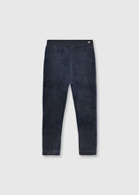 Load image into Gallery viewer, Basic Velvet Leggings- Navy
