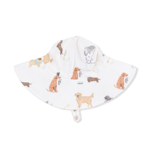 Load image into Gallery viewer, Angel Dear - Awesome Dogs - Wide Brim Sun Hat
