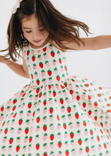 Load image into Gallery viewer, Sleeveless Twirl Dress in Strawberry Blush

