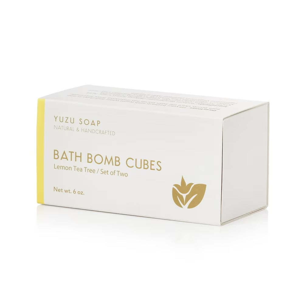 Bath Bomb Cubes- Lemon Tea Tree