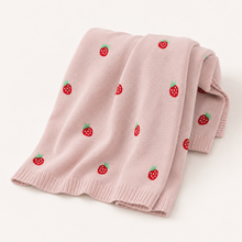 Load image into Gallery viewer, Strawberry Organic Blanket
