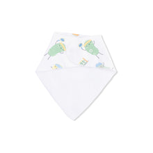 Load image into Gallery viewer, Pickles Playing Pickleball- Bandana Bib
