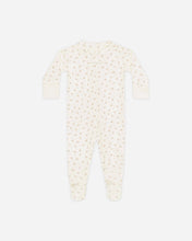 Load image into Gallery viewer, Zip Longsleeve Sleeper Footie Fleur
