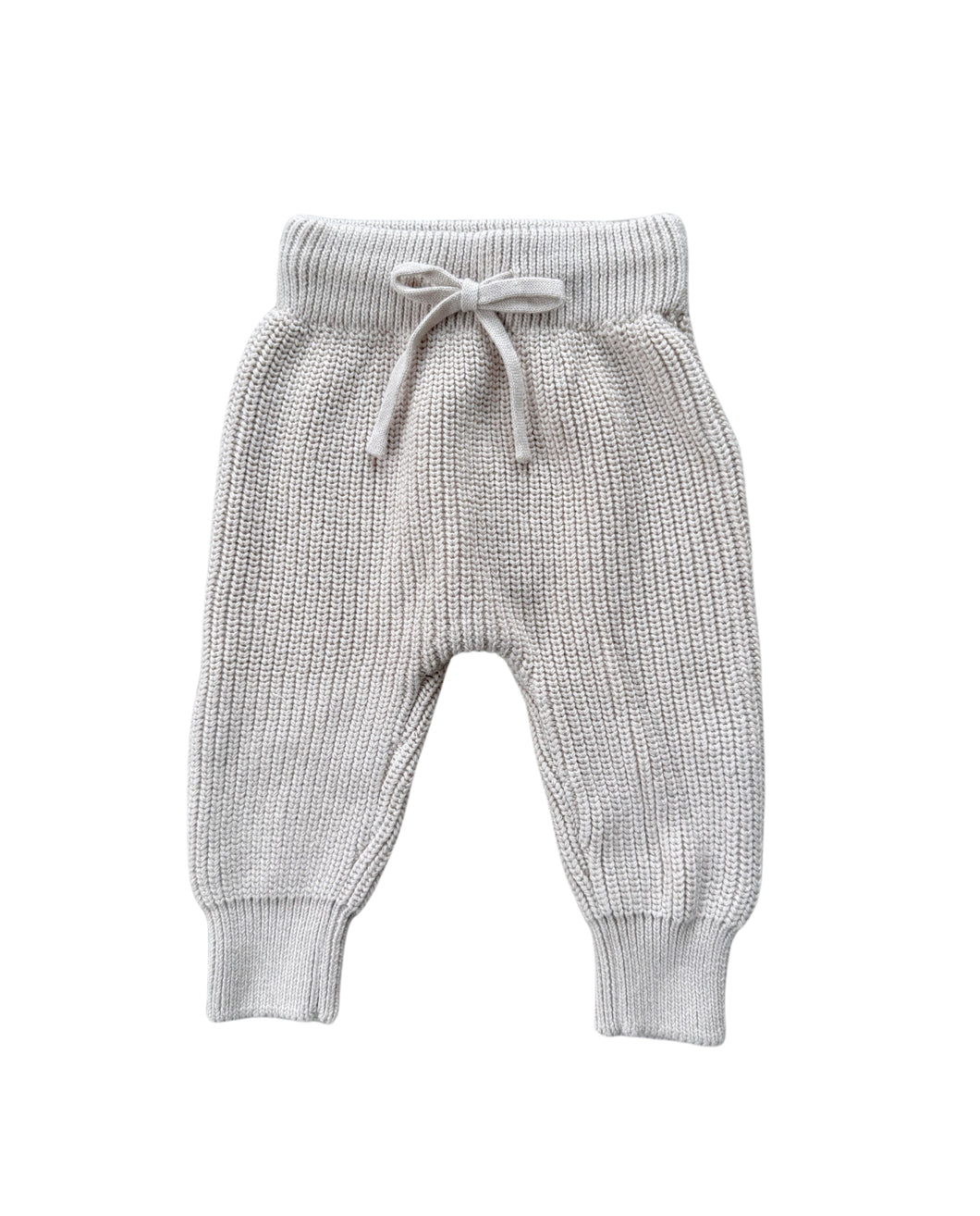 Knit Pants- Sand