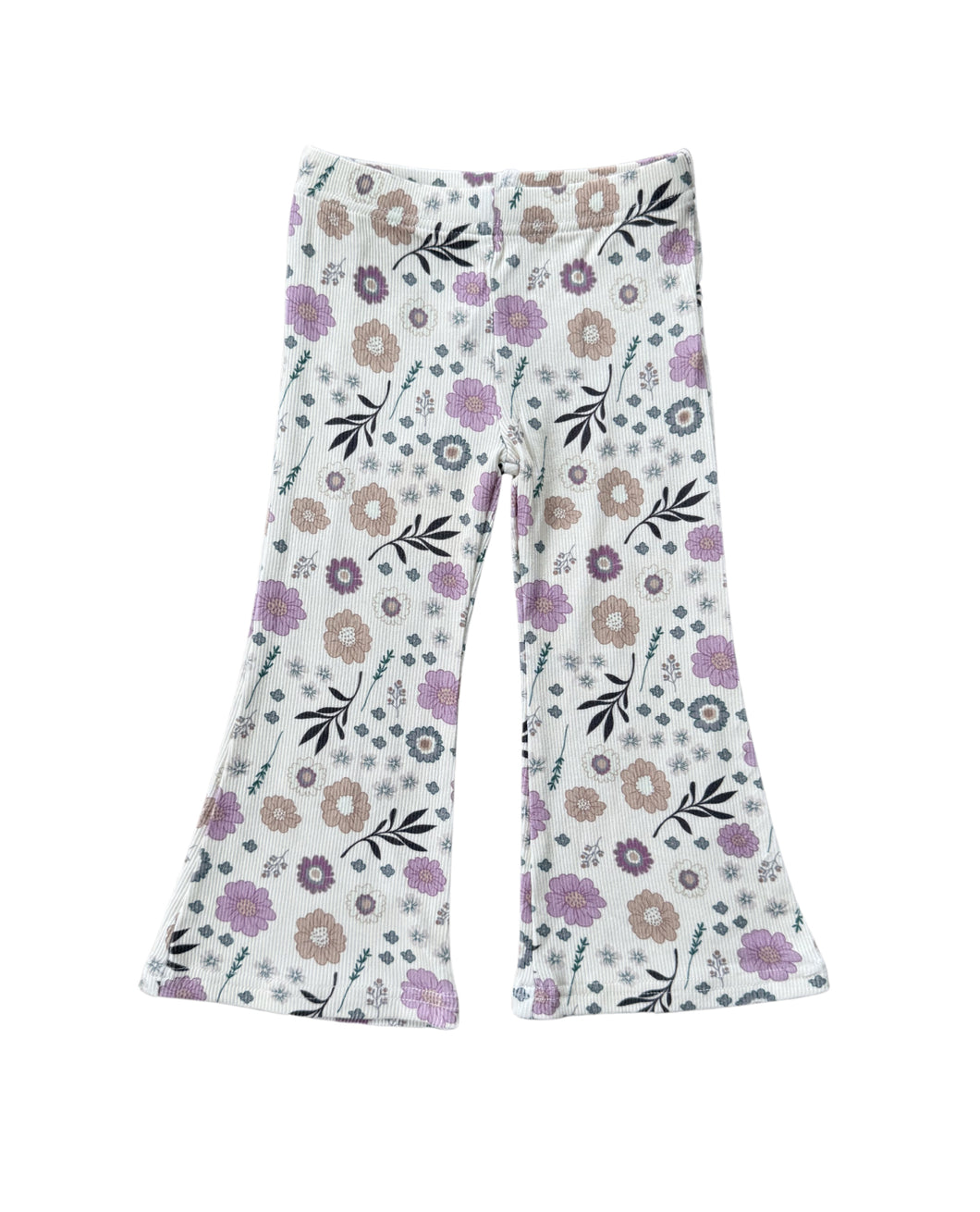 Flare Pants- Winter Floral