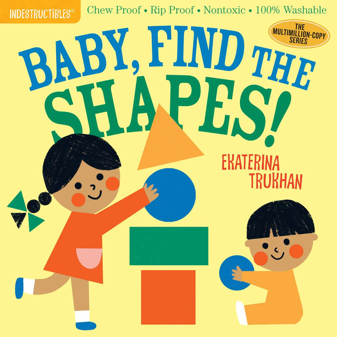 Indestructibles Book-Baby, Find The Shapes! Workman Publishing