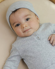 Load image into Gallery viewer, Ribbed Long Sleeve Onesie Dusty Blue
