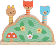 Load image into Gallery viewer, Petit Friends Wooden Pop-Up Toy
