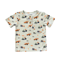 Load image into Gallery viewer, Babysprouts Henley Shirt-Construction
