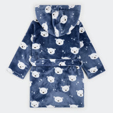 Load image into Gallery viewer, Polar Bear Print on Fog Plush Robe
