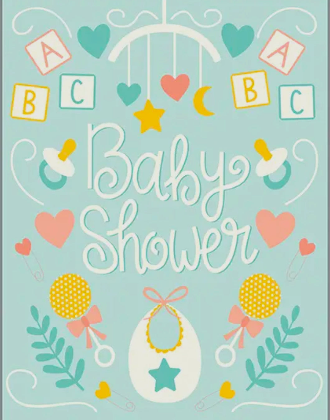 Baby Greeting Card - Baby Items