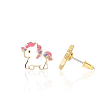 Load image into Gallery viewer, Magical Unicorn Cutie Stud Earrings
