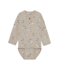 Load image into Gallery viewer, Long-sleeved bodysuit-Feather Gray
