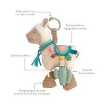 Load image into Gallery viewer, Llama Activity Plush with Teether Toy
