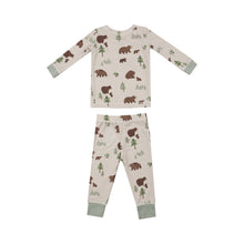 Load image into Gallery viewer, Sweet Brown Bears L/S Loungewear  Set
