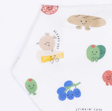 Load image into Gallery viewer, Charcuterie Cuties Bandana Bib
