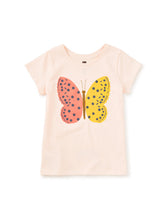 Load image into Gallery viewer, Tile Butterfly Graphic Tee- Creole Pink
