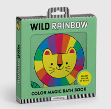 Load image into Gallery viewer, Wild Rainbow Color Magic Bath Book
