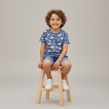 Load image into Gallery viewer, Organic Tee &amp; Shorts Set - Dino
