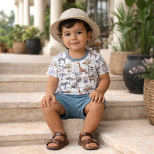 Load image into Gallery viewer, Jungle Safari Top &amp; Shorts Set
