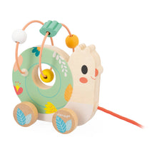 Load image into Gallery viewer, Janod - Pure | Pull-Along Animal Bead Maze
