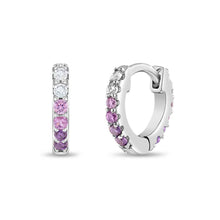 Load image into Gallery viewer, Hoop Sterling Silver Earrings
